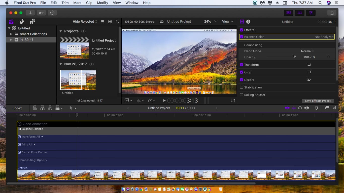 simple video editing software for mac